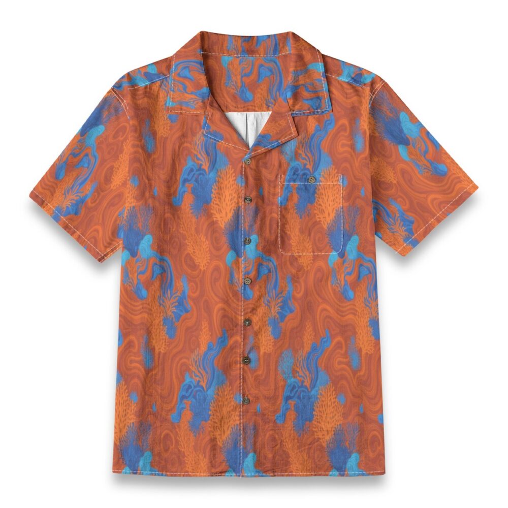 Reef Flow Pattern Coral Ocean Tropical Shirt