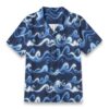 Tidal Light Waves Deep Ocean Hawaiian Shirt